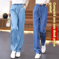 👖2026 noi pantaloni casual cu drapaj moale de înaltă calitate【S-3XL】