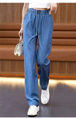 👖2026 noi pantaloni casual cu drapaj moale de înaltă calitate【S-3XL】