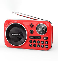 🎁【Ofertă limitată】Player muzical portabil cu radio Bluetooth, poate introduce carduri și unități flash USB